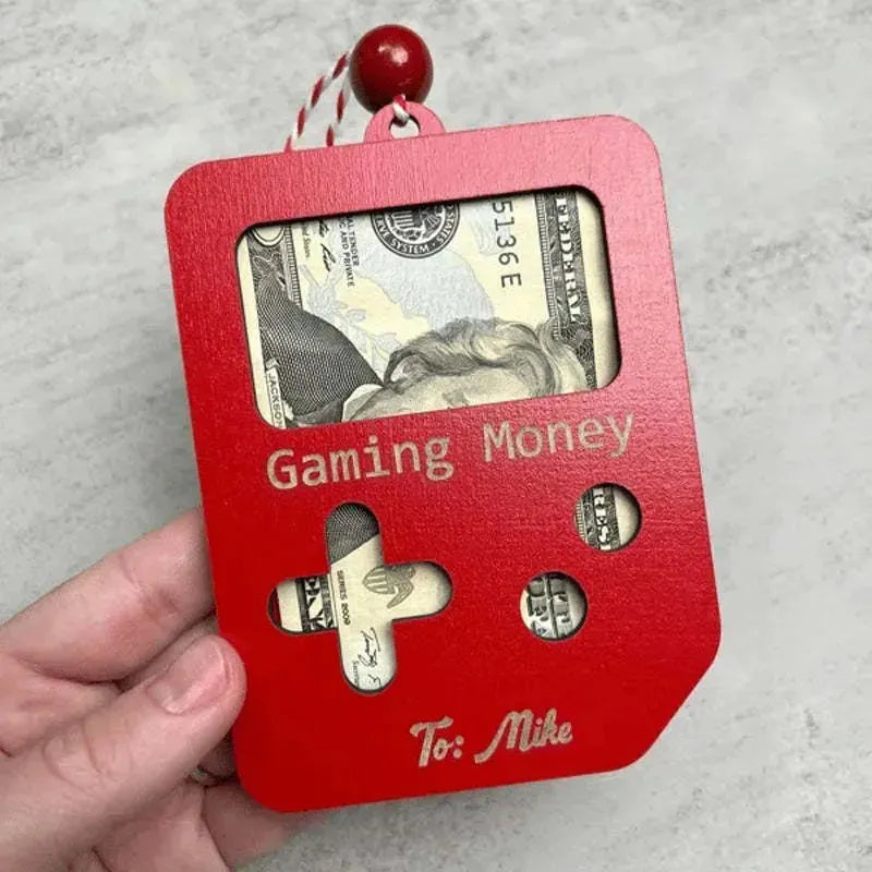 Christmas Gasoline Wallet Pendant Home Ornament And Decoration - Bellarte Enchanté Christmas Gasoline Wallet Pendant Home Ornament And Decoration